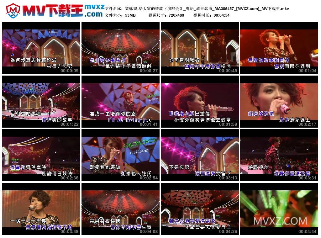 梁咏琪-给大家的情歌〖演唱会〗_粤语_流行歌曲_MA305457